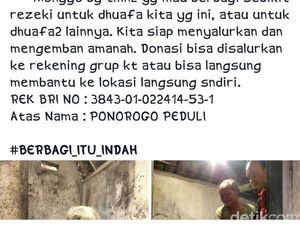 Rekening Bantuan untuk Mbah Sri Dihentikan, Kenapa? Rekening Bantuan untuk Mbah Sri Dihentikan, Kenapa?