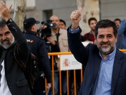 Spanyol Tahan Sejumlah Tokoh Kemerdekaan Catalunya