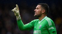 Akhir pekan lalu West Bromwich Albion tidak bisa mengandalkan Ben Foster yang biasanya bersiaga di bawah mistar gawang. Itu dilakukan sebagai tindakan antisipasi setelah Foster sedikit cedera lutut ketika bermain dengan anaknya sendiri. (Foto: Stu Forster/Getty Images)