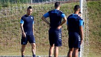 Sorotan ekstra akan mengarah kepada kapten Napoli Marek Hamsik. Pemain Slovakia itu telah menyamai rekor gol pemain legendaris Diego Maradona. Akankah Hamsik membobol gawang City untuk menciptakan rekor baru? Foto: Ciro De Luca/Reuters