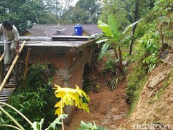 Jumlah Rumah Rusak akibat Longsor Trenggalek Terus Bertambah