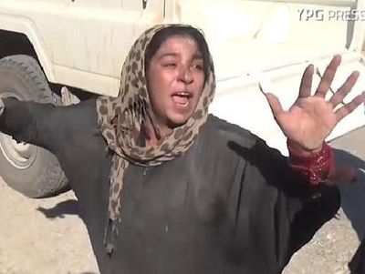 Begini Luapan Kebahagiaan Wanita Suriah Terbebas dari ISIS