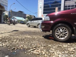 Kondisi Terbaru Jalan Rusak di Medan yang Dikritik Jokowi