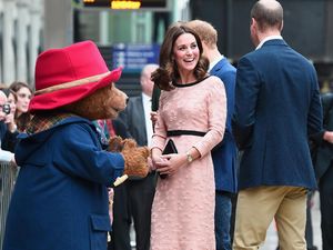 Foto: Cantiknya Kate Middleton Bergaun Pink Saat Dansa dengan Paddington Bear