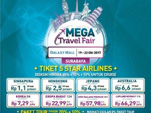 Siap-siap! Banyak Promo Tiket Pesawat dan Tur ke Luar Negeri di Surabaya Siap-siap! Banyak Promo Tiket Pesawat dan Tur ke Luar Negeri di Surabaya