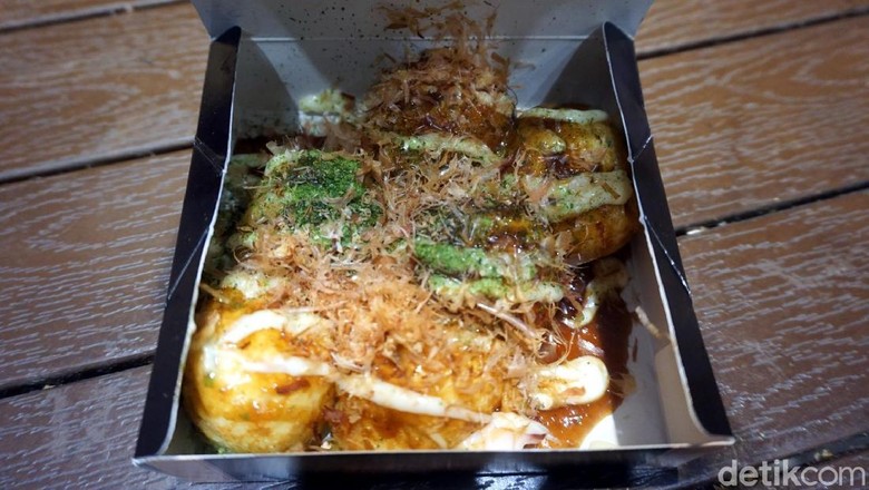 Takoyaki, jajanan yang wajib dicoba jika ke Dotonbori (Wahyu/detikTravel)
