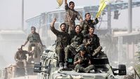 Sorak-sorai Petempur Sambut Kebebasan Raqqa dari ISIS