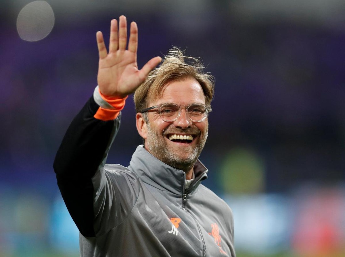 Manajer Liverpool, Juergen Klopp, di laga melawan Maribor. (Foto: Paul Childs/Reuters)