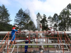 Pembangkit Listrik Panas Bumi 55 MW di Sumsel Kelar 2019