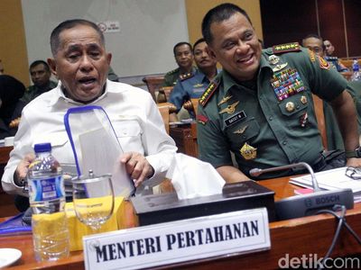 Menhan dan Panglima TNI Rapat Bareng Komisi I