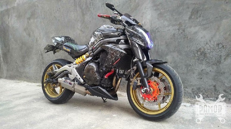 Kawasaki ER6n modif