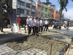 Dikritik Jokowi, Jalan Rusak di Medan Mulus Desember 2017