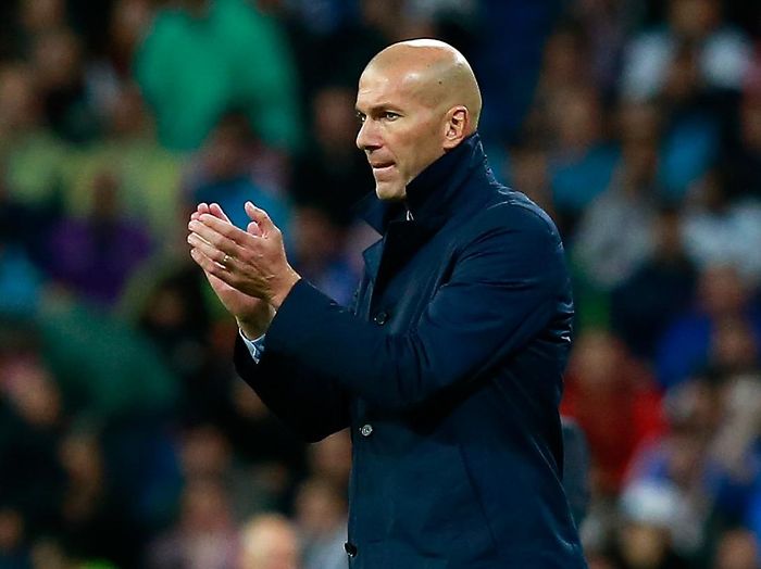 Pelatih Real Madrid, Zinedine Zidane. (Foto: Gonzalo Arroyo Moreno/Getty Images) Pelatih Real Madrid, Zinedine Zidane. (Foto: Gonzalo Arroyo Moreno/Getty Images)