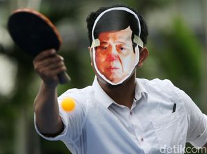 Foto: Novanto Pingpong KPK