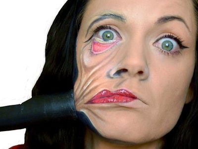 Ngeri! Transformasi Wanita Cantik Berubah Jadi 15 Sosok yang Menakutkan