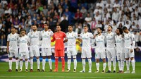 Dengan demikian, Madrid menduduki peringkat pertama klasemen sementara grup usai mengoleksi 7 poin, sama dengan Tottenham di bawahnya. Laurence Griffiths/Getty Images.