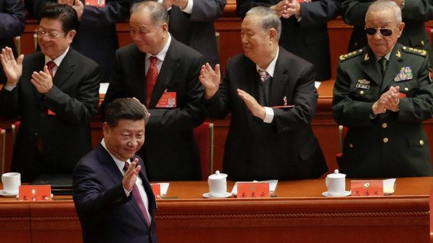 Kekuatan Xi Jinping semakin kuat jika konstitusi China diamandemen.
