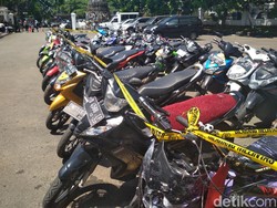 Motor Pernah Dicuri? Silahkan Ambil di Polrestabes Bandung