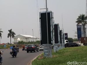 Penertiban Reklame LED Bundaran PTC Belum Jelas, Ini Kata Satpol PP