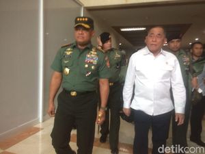 Jalan Berdampingan, Panglima TNI dan Menhan Rapat di DPR