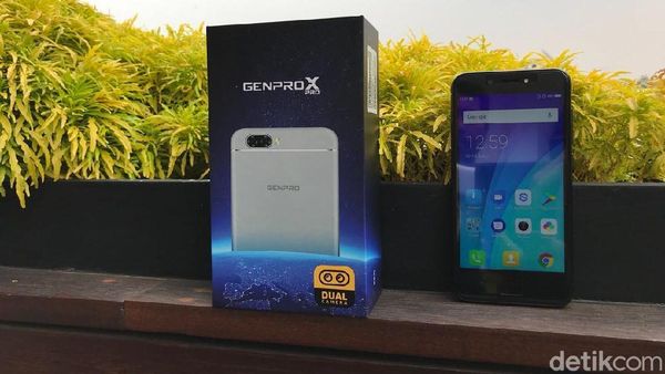 Genpro X Pro, Ponsel Dua Kamera Harga Sejutaan