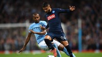 Namun, Napoli cuma bisa mencetak satu gol balasan melalui penalti Amadou Diawara pada menit ke-73. Gareth Copley/Getty Images.
