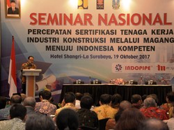 Pemprov Jatim Fasilitasi Sertifikasi Kuli dan Tukang Bangunan