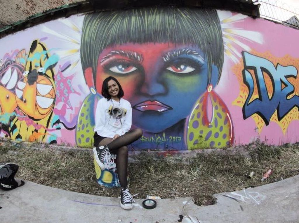 Diundang ke Filipina, Bunga Fatia akan Buat Mural Ondel-ondel Diundang ke Filipina, Bunga Fatia akan Buat Mural Ondel-ondel
