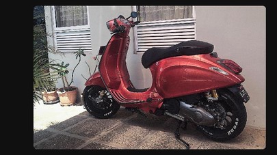 Modif Vespa Sprint 150 Race Proven Habiskan Rp 28 Juta