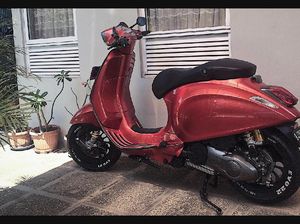 Modif Vespa Sprint 150 Race Proven Habiskan Rp 28 Juta