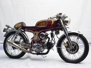 Modifikasi Honda S 90 Cafe Racer Ini Jadi yang Terbaik