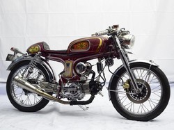 Modifikasi Honda S 90 Cafe Racer Ini Jadi yang Terbaik