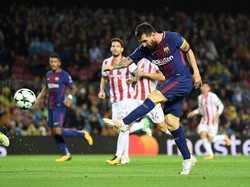 Tembus 100 Gol di Kompetisi Eropa, Messi Masih Tertinggal dari Ronaldo