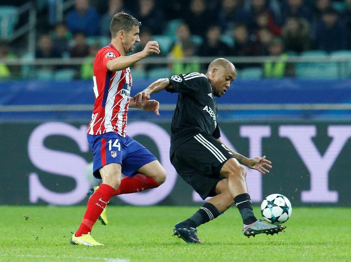 Kapten Atletico Madrid, Gabi. (Foto: David Mdzinarishvili/Reuters)