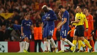 Dengan hasil imbang ini, Chelsea memuncaki Grup C Liga Champions dengan raihan tujuh angka. Sementara itu, Roma ada di peringkat kedua dengan koleksi lima poin. (Foto: Andrew Boyers/Reuters)
