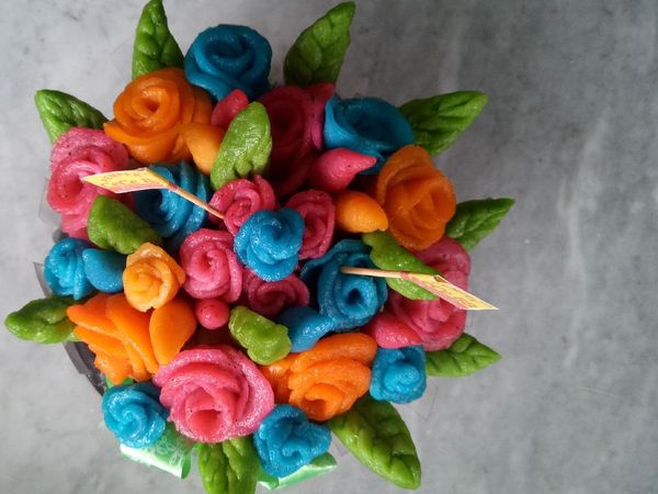 Kreatif! Pempek Ulang Tahun Ini Dibentuk Mirip Buket Bunga Hingga Ikan Nemo