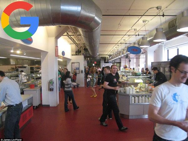 Yuk, Lihat Suasana dan Menu di Kantin Dropbox, Google hingga Apple!