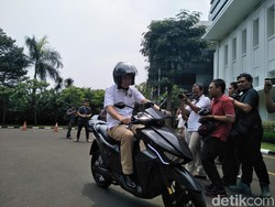 Usai Coba Motor Listrik Gesits, Jonan: Nanti Saya Akan Beli