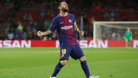 Messi Cetak Gol ke-100 di Kompetisi Eropa