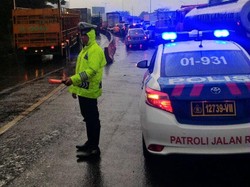 Hujan Guyur Jakarta: Tol Dalam Kota, Priok dan JORR Macet Parah