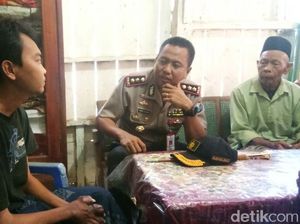 Nasron, Penderita Asam Urat Tinggi Dijenguk Kapolres Probolinggo Nasron, Penderita Asam Urat Tinggi Dijenguk Kapolres Probolinggo