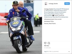 Rossi Tinjau Sirkuit Philip Island Naik Motor Buatan Pulogadung