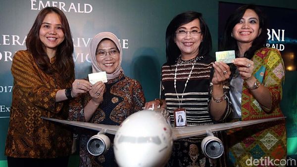 BNI Gandeng Garuda Indonesia