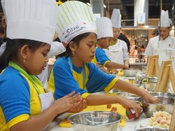 Di Hari Chef Sedunia 2017, Nestle Ajak Siswa SD Makan Banyak Buah dan Sayur