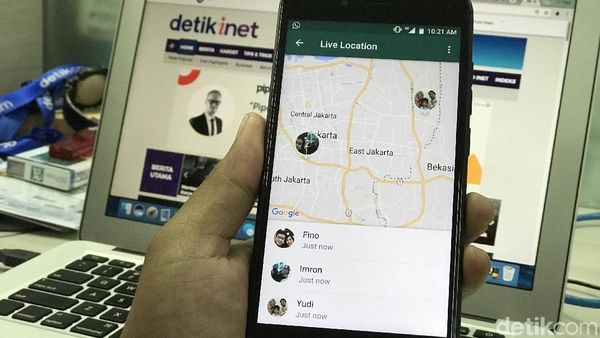 Langkah-langkah Menjajal Pemantau Lokasi Teman di WhatsApp