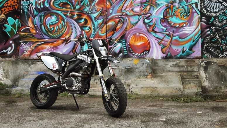 Custom Yamaha WR250X Ini Hanya Ada 1 di Dunia