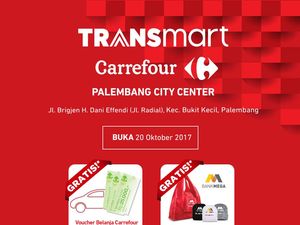 Super Diskon di Transmart Carrefour Palembang City Center