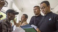 Foto: Melihat Cara Anies Lanjutkan Tradisi Ahok-Djarot di Balai Kota