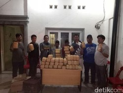 2 Pemuda Tepergok Bawa Koper Berisi 48 Kg Ganja di Medan