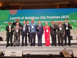 Wali Kota Tangerang Paparkan Program Kampung Iklim di Seoul